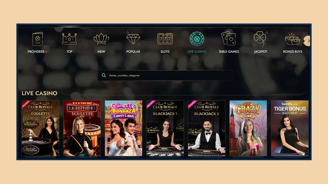 Offizielle Casino-Website
